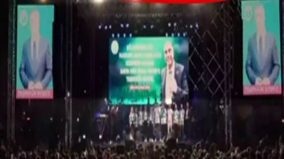50 bin kişilik festivalde Sedat Peker detayı. Rize'de gündem oldu