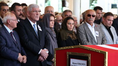 Dervişoğlu, Yavuz Erkmen'in babasının cenazesine katıldı