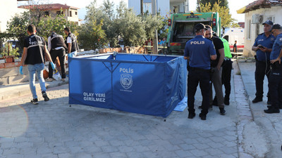 Denizli’de korkunç kaza! Çöp kamyonu kadını metrelerce sürükledi