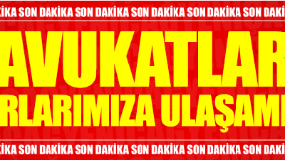 Avukatlar yazarlarımıza ulaşamıyor