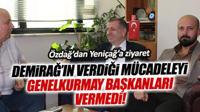 Ümit Özdağ Yeniçağ'ı ziyaret etti
