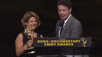 Türk gazeteci Emmy ödülü kazandı