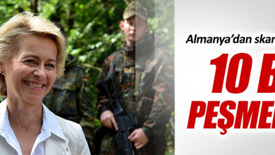 Almanya'dan peşmergeye 90 milyon euroluk yardım