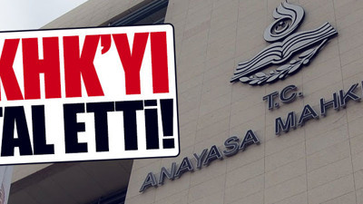 AYM 33 yıl önceki KHK kararını iptal etti