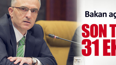 Maliye Bakanı'ndan, vergi borcu açıklaması