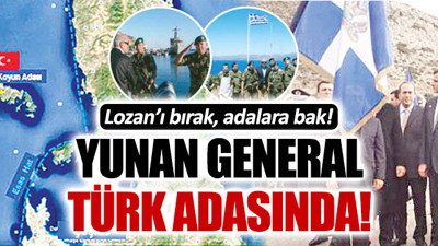 Yunan Savunma Bakanı, ülkesinin tatbikatını Türk adasından izledi