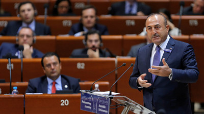 Çavuşoğlu, AKPM’de konuştu
