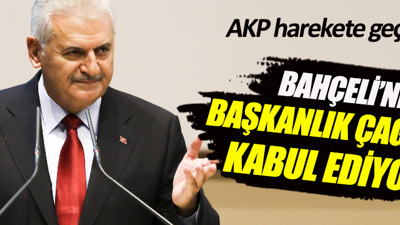 AKP başkanlık için harekete geçiyor