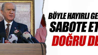 Bahçeli'den başkanlık sistemi açıklaması