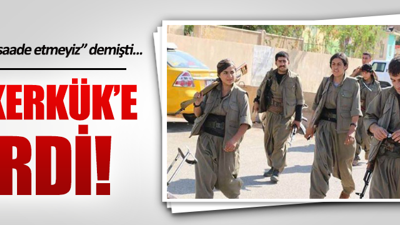 PKK Kerkük'e girdi!