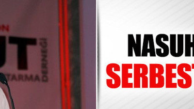 Nasuh Mahruki serbest bırakıldı