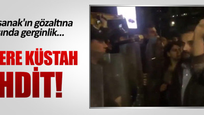 Sebahat Tuncel polisleri tehdit etti