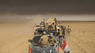 Haşdi Şabi, Türkmen kentine giriyor