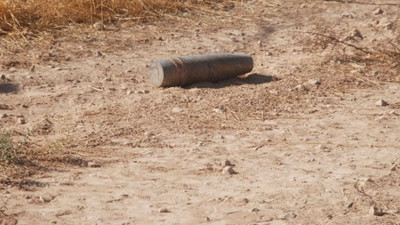 Hatay'a 4 top mermisi düştü