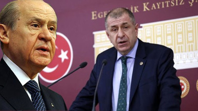 Ümit Özdağ'dan Bahçeli'ye çok sert gönderme!
