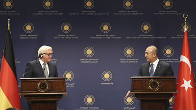 Almanya Dışişleri Bakanı Çavuşoğlu ile görüştü