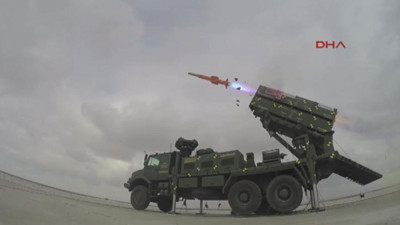İlk yerli savunma füzesinin test atışı yapıldı