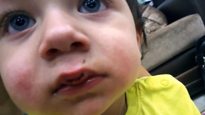 Şehir magandaları bebeğe de acımadı