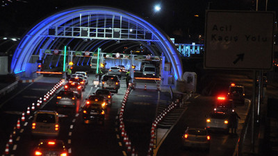 Avrasya Tüneli'nden araç geçişleri başladı