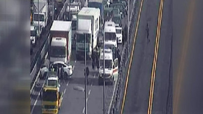 E-5'te zincirleme kaza