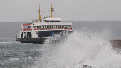 İstanbul'da vapur seferleri iptal edildi (28 Şubat 2017)