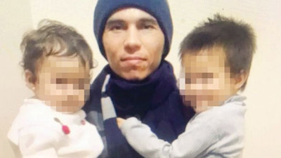 Oğluyla birlikte kaçmış