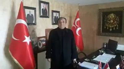 AKP'lilerin 'evet' kampanyasına MHP İlçe Başkanı'ndan destek