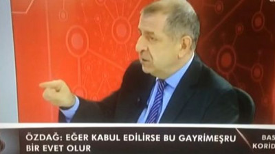 Ümit Özdağ: HDP referandumda 'evet' diyecek