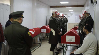 El Bab şehitleri memleketlerine uğurlandı