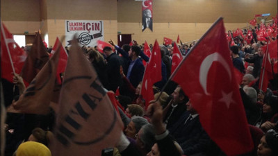 Ülkücüler 'hayır'da birleşti: "Niyet hayır, akıbet hayır!"