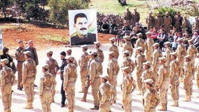 ABD üniformalı, Öcalan posterli yemin töreni