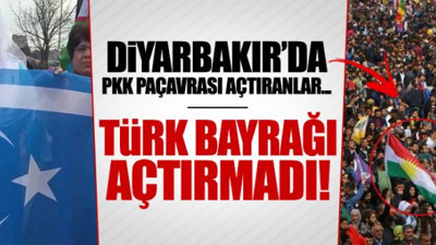 İstanbul’daki nevruz kutlamasında bayrak krizi