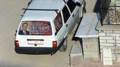 "Allah için evet Erdoğan için evet"