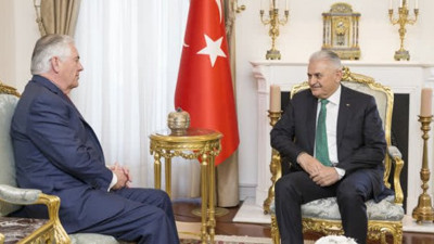 Yıldırım, Tillerson görüşmesi sona erdi