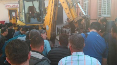 Çapa Tıp Fakültesi'nde göçük