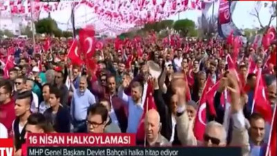 Bahçeli, rabia işaretleri eşliğinde Kılıçdaroğlu'na yüklendi