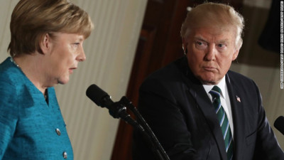 Merkel'den, Trump'a flaş rest
