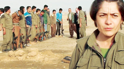 PKK'nın Kerkük'teki üssü görüntülendi