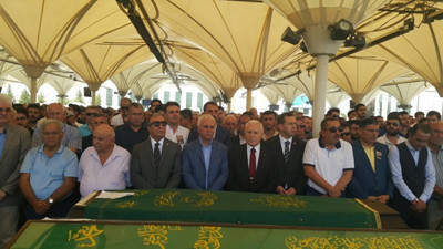 Koray Aydın'ın kayınpederi son yolculuğuna uğurlandı