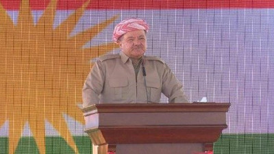 Barzani'den sözde bağımsızlık açıklaması