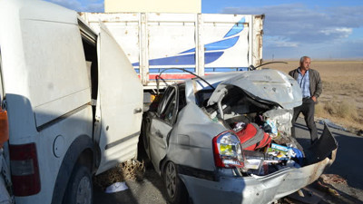 Aksaray'da Zincirleme Kaza