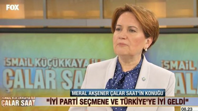 Meral Akşener, FOX TV'de İsmail Küçükkaya'nın konuğu oldu