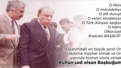 Koray Aydın'dan Alparslan Türkeş paylaşımı