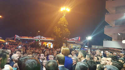 Meral Akşener'den Hopa'da gece mitingi