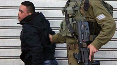 Down sendromlu Filistinli gence gözaltı