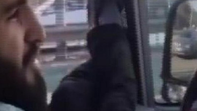 Tepki çeken görüntü: Herkesin hayatını tehlikeye attı