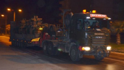 Afrin için büyük sevkiyat