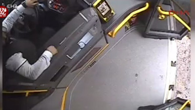 Otobüs şoförüne "Kano" saldırısı
