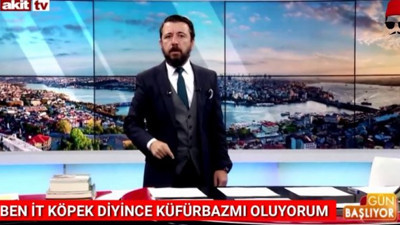 Skandal sözlerin sahibi Akit TV sunucusu istifa etti