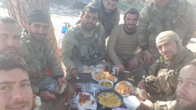 Türkmen birliklerden Afrin desteği